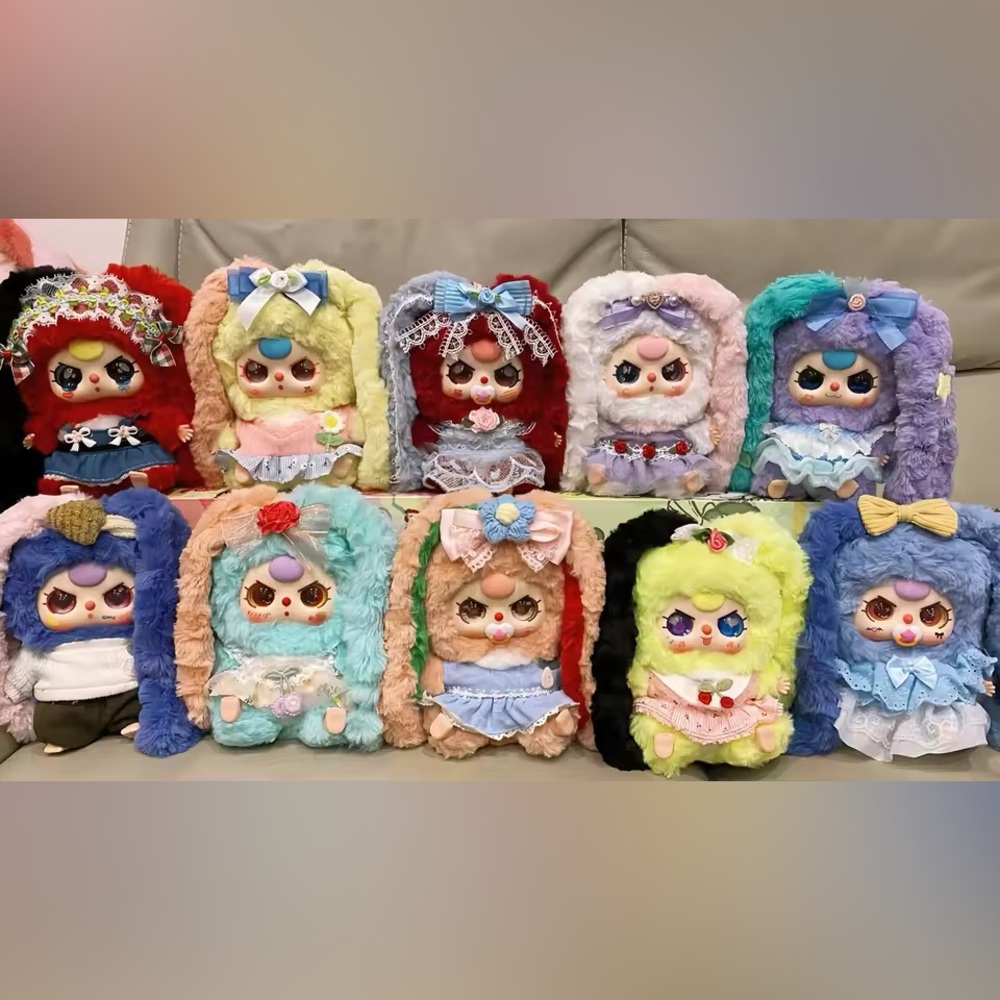 🐰 New! Baby Three Lily Rabbit Town V4 Plush Vinyl Blind Mystery Box